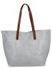 Torebka Damska Shopper Bag XXL z Kosmetyczką firmy Herisson H8805 Jasno Szara